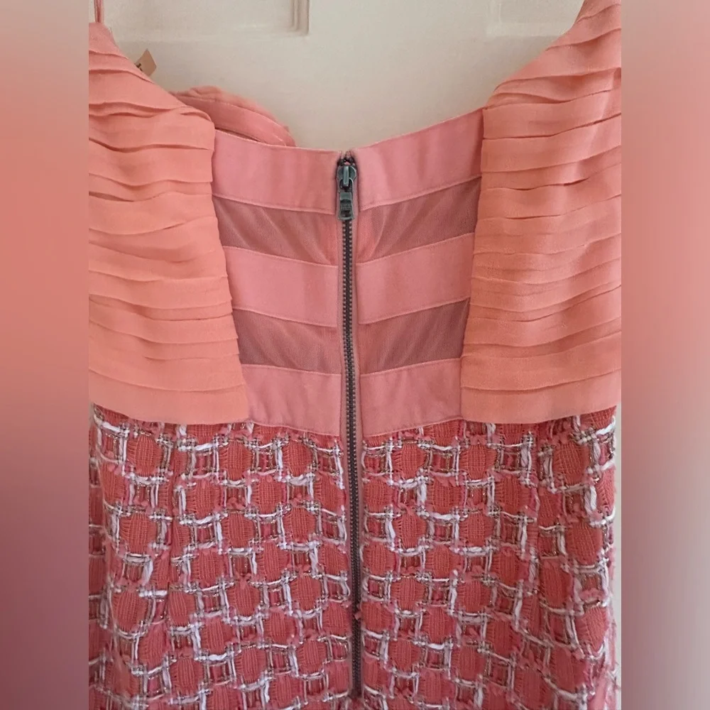 Alice and Olivia Tweed Pink Dress - Picture 3 of 7